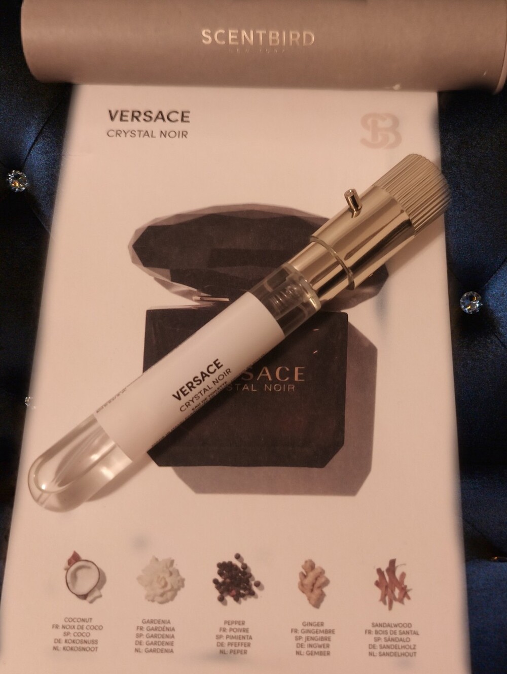 Versace Crystal Noir Purse Spray - Scentbird
